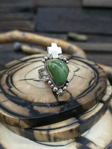 Stamped Sterling Silver Ring  - Size 5 1/2