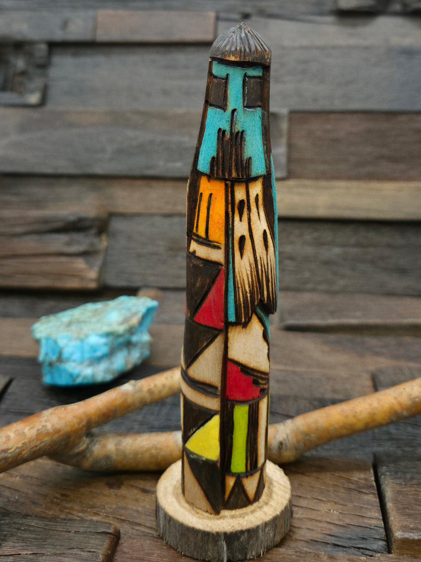 Hand Carved Kachina by Jerome Totsoni