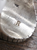 Oval Sterling Silver Wild Horse Ring by Bennie Romano - Size 9 1/2