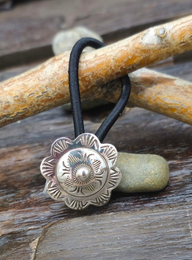 Sterling Silver Hair Tie by Berta Blackgoat