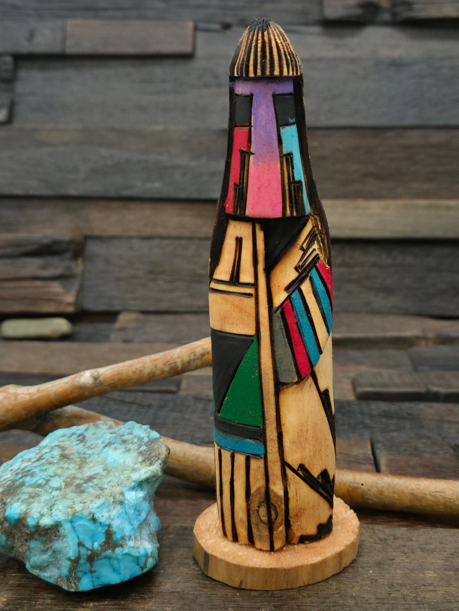 Hand Carved Kachina by Jerome Totsoni
