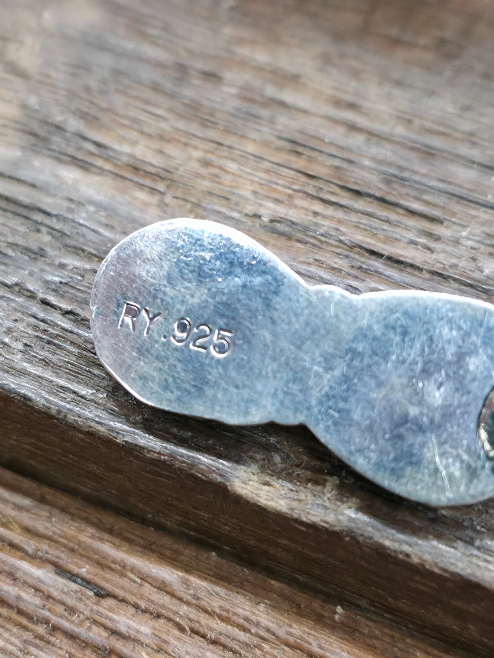Sterling Silver Coral Two Stone Hook Earrings by Robert Yazzie