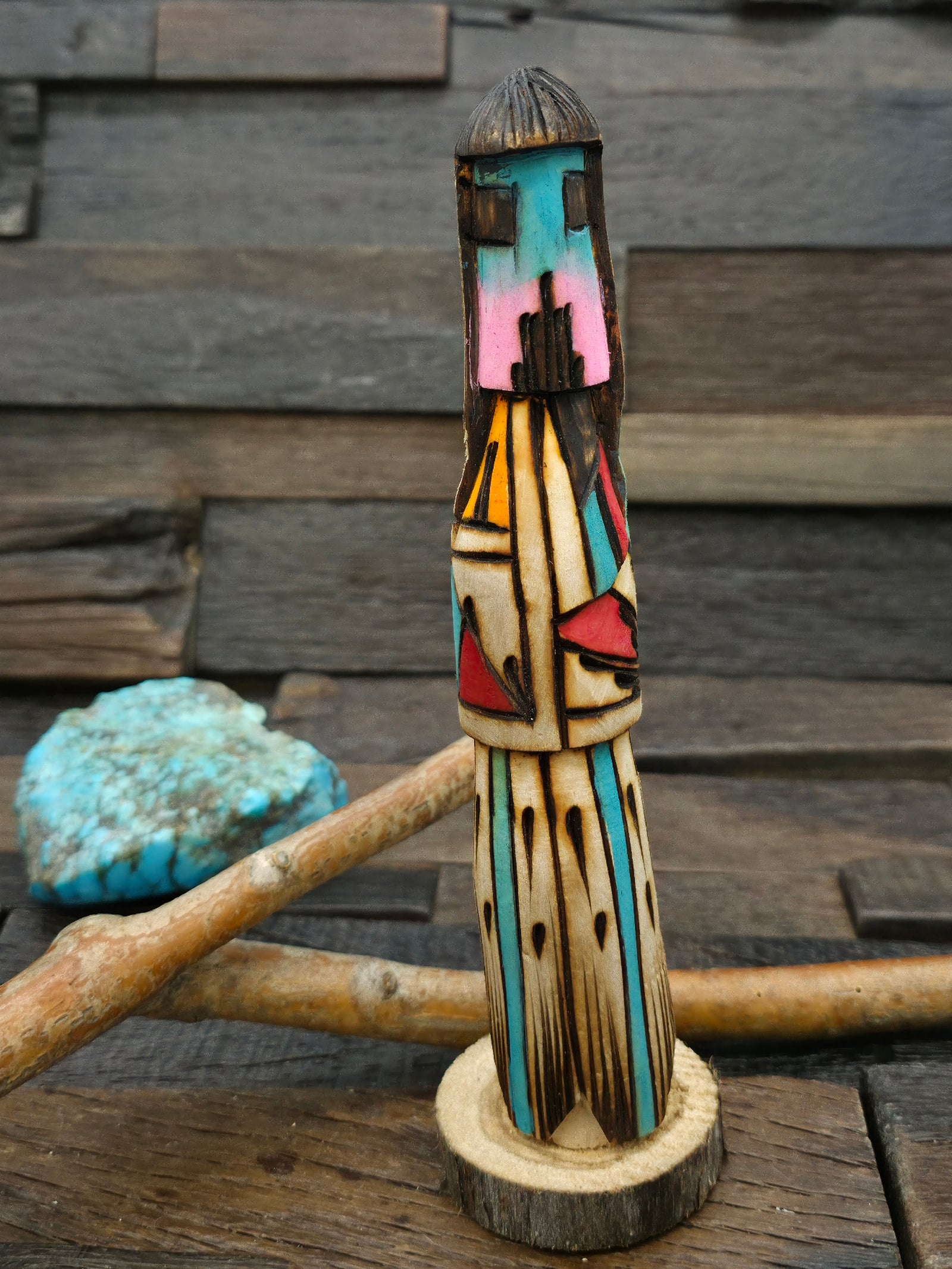 Hand Carved Kachina by Jerome Totsoni
