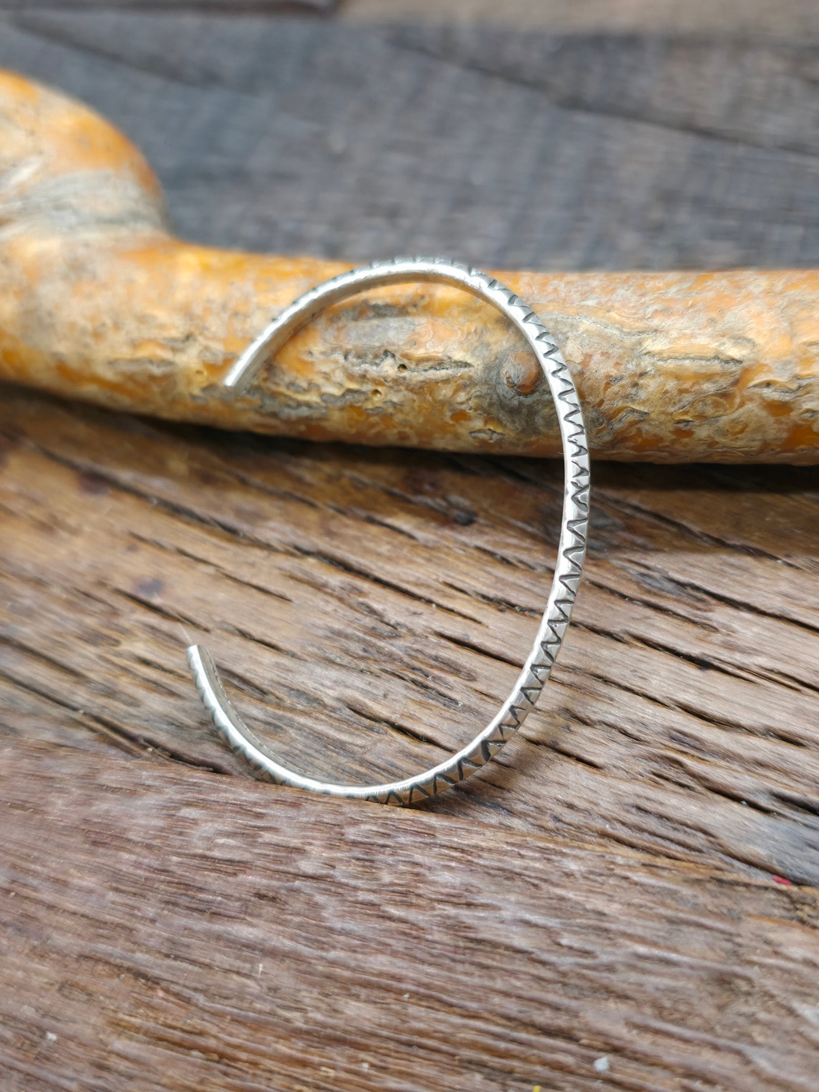 Stamped Sterling Silver Baby Bracelet - 4 1/2 in.