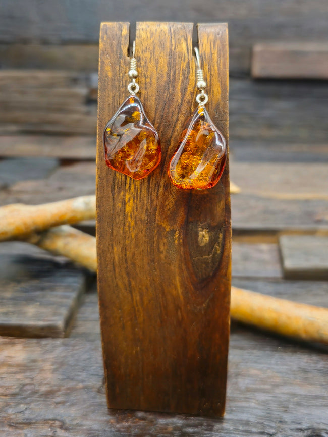 Amber Dangle Earrings NON-NATIVE MADE