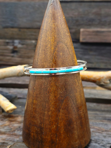 Santo Domingo Jet and Orange Sponge Coral Bracelet by Dorene Calabaza 7.5 in.
