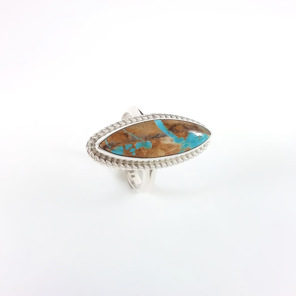 Boulder Turquoise Ring by Shirley Henry