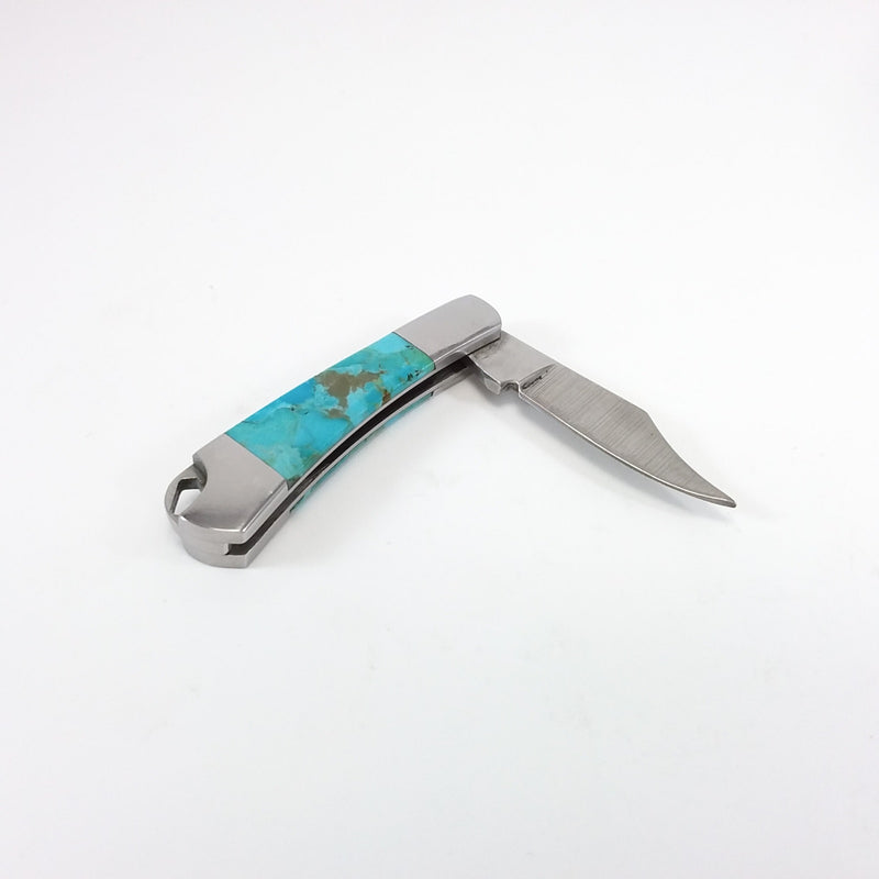Stewart Yellowhorse Navajo Turquoise Knife