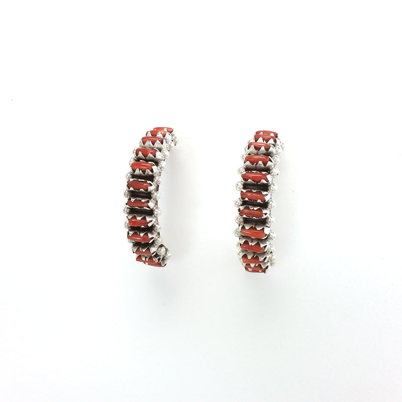 Sally Arviso Coral Triangle Stud Earrings
