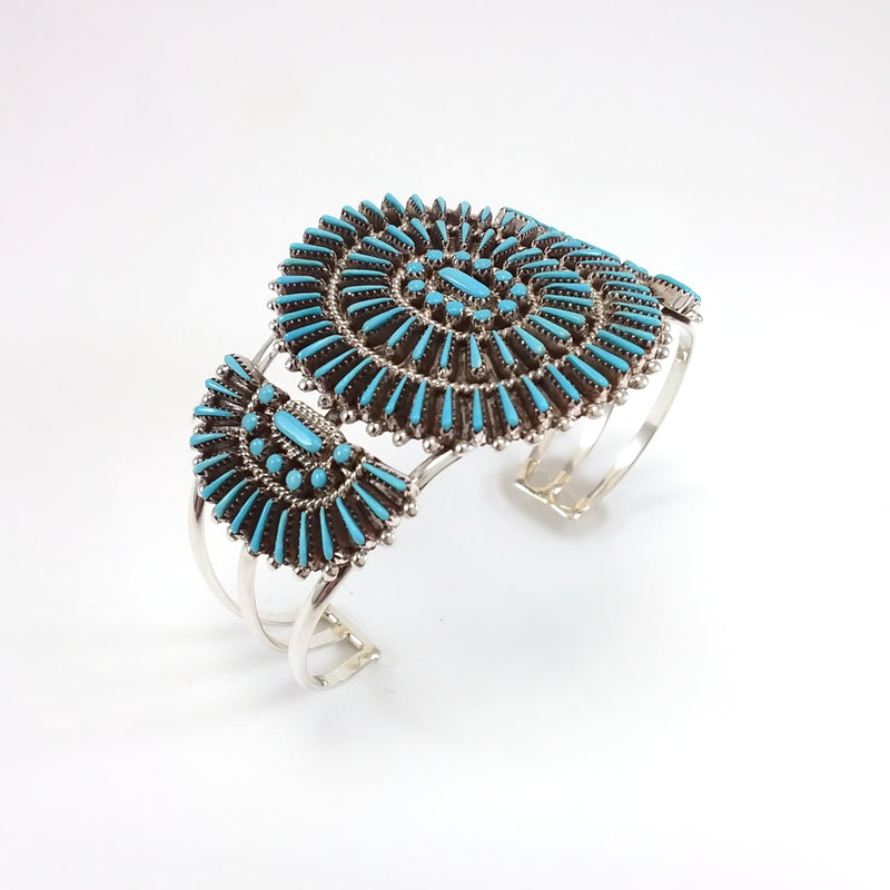 Shirley Lahi Zuni Turquoise Bracelet