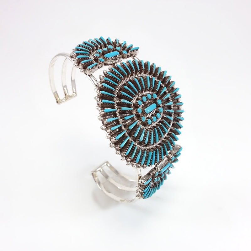 Shirley Lahi Zuni Turquoise Bracelet