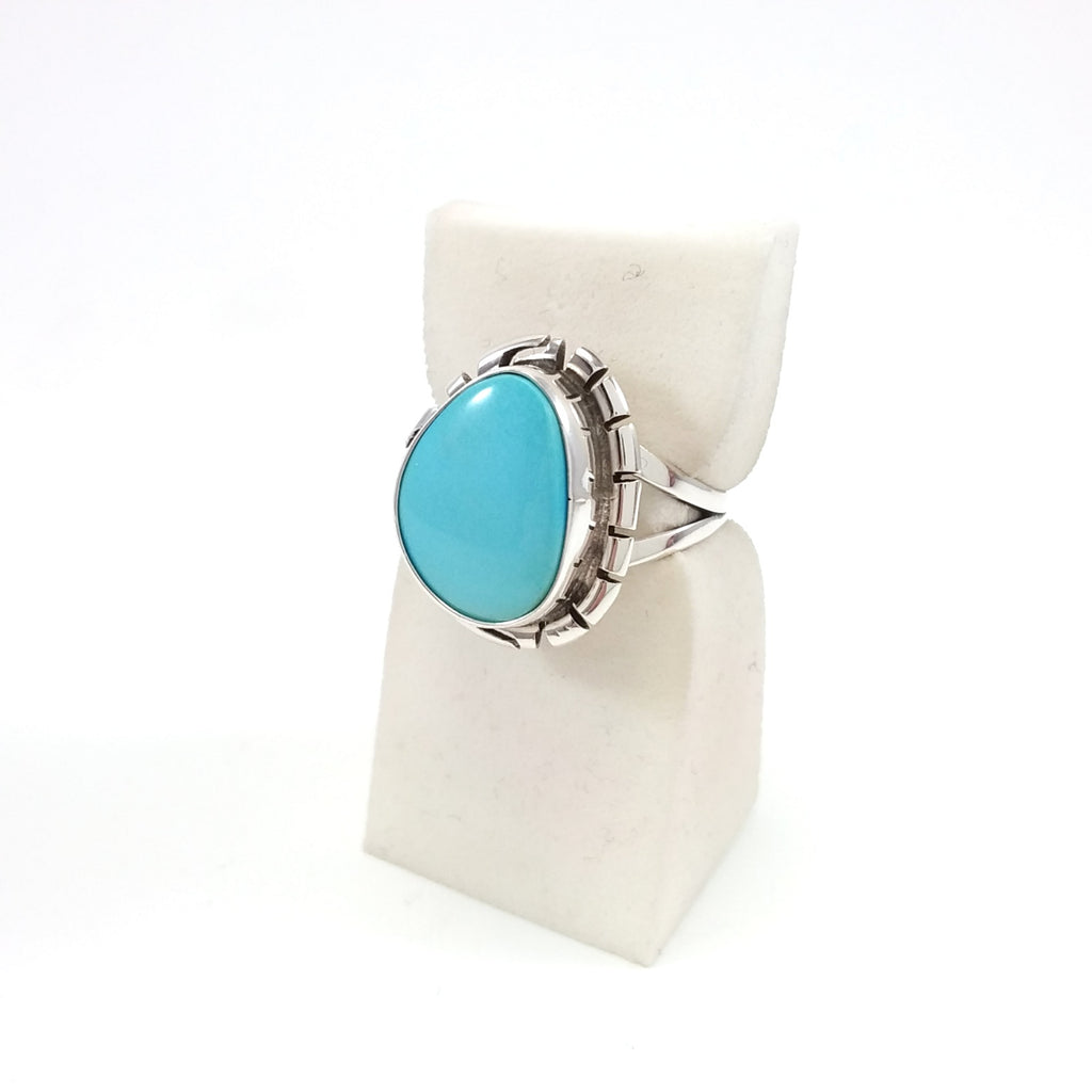 Turquoise Ring by Peggy Skeets