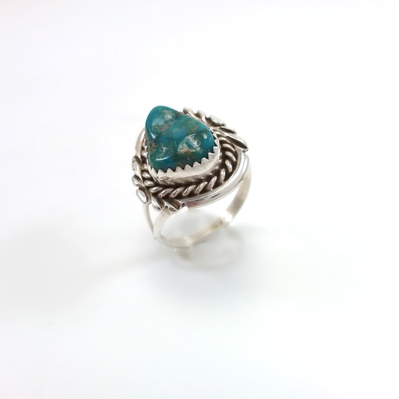 Navajo Turquoise Ring Ben Martinez