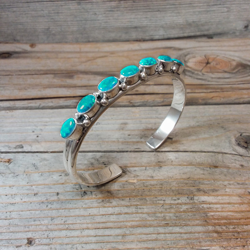 Spiney Oyster/Turquoise/Gaspiete Bracelet