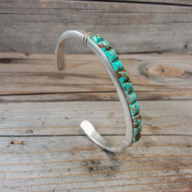 Cornrow Set Turquoise Bracelet