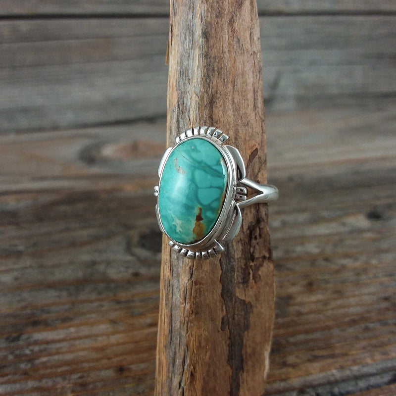 F.F. Navajo Turquoise Ring