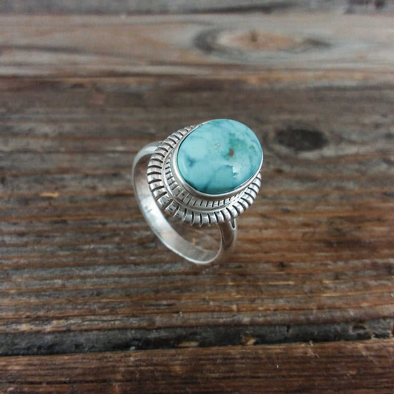 Robert Concho Turquoise Ring