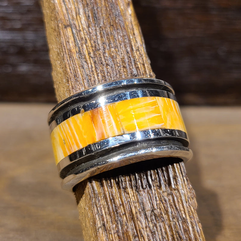 Navajo Light Turquoise Ring by Davey Skeets