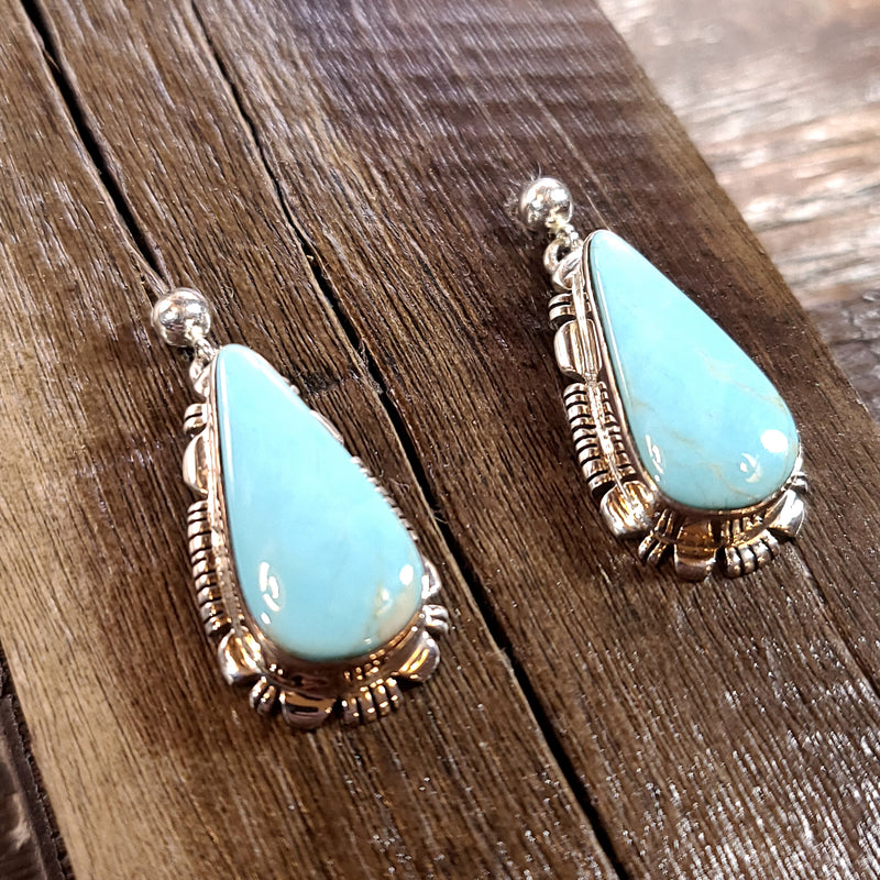 Lee | Navajo - Turquoise | Sterlings Silver | Earrings