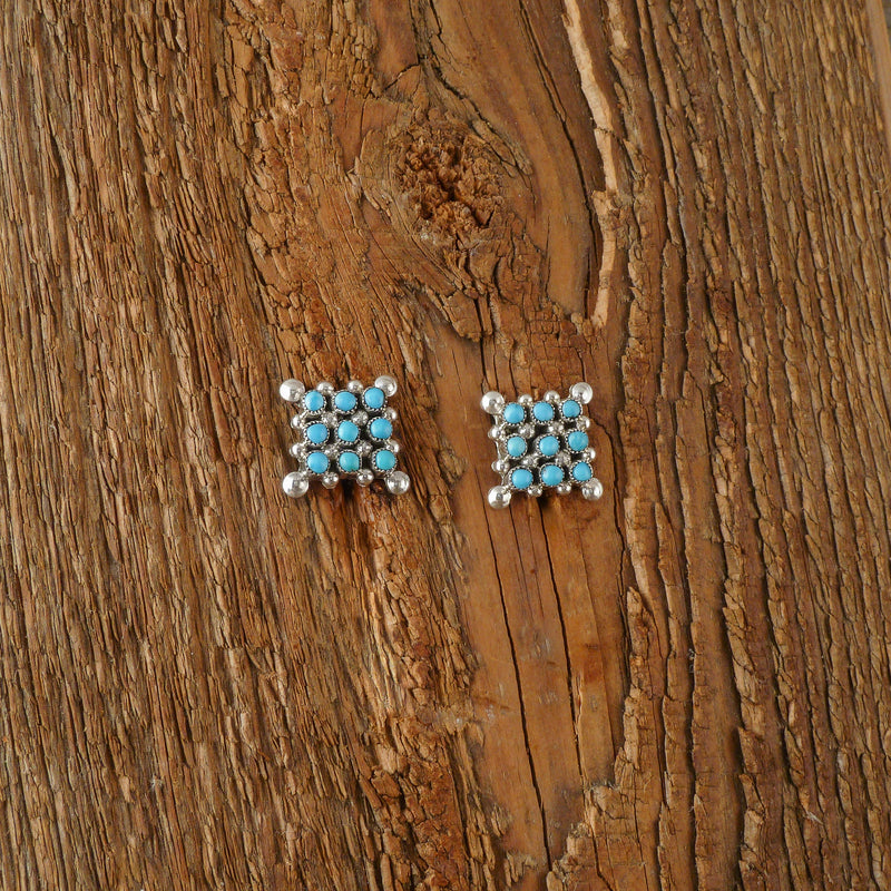 Calvert Lamy Turquoise Stud Earrings